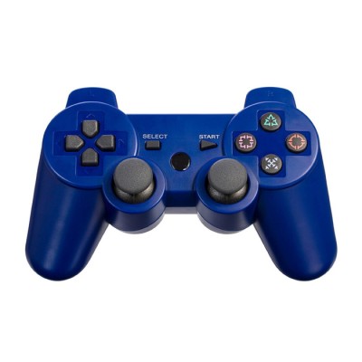 REDGO Lot 2 Wireless Bluetooth Game Controller for Sony Ps3 - BLUE